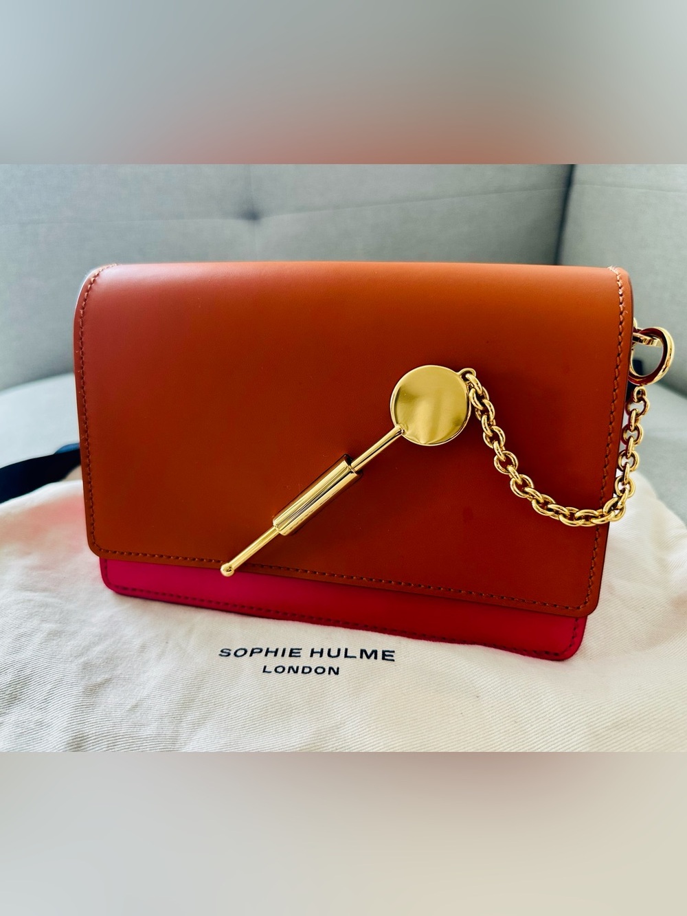 Sophie Hulme Limited Edition Micro Cocktail Stirrer Crossbody Bag